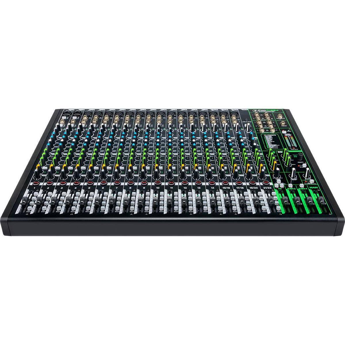 Alt View 5. Mackie - Mackie ProFX22v3 Sound Reinforcement Mixer Kit with Carrying Bag and Dust Cover.