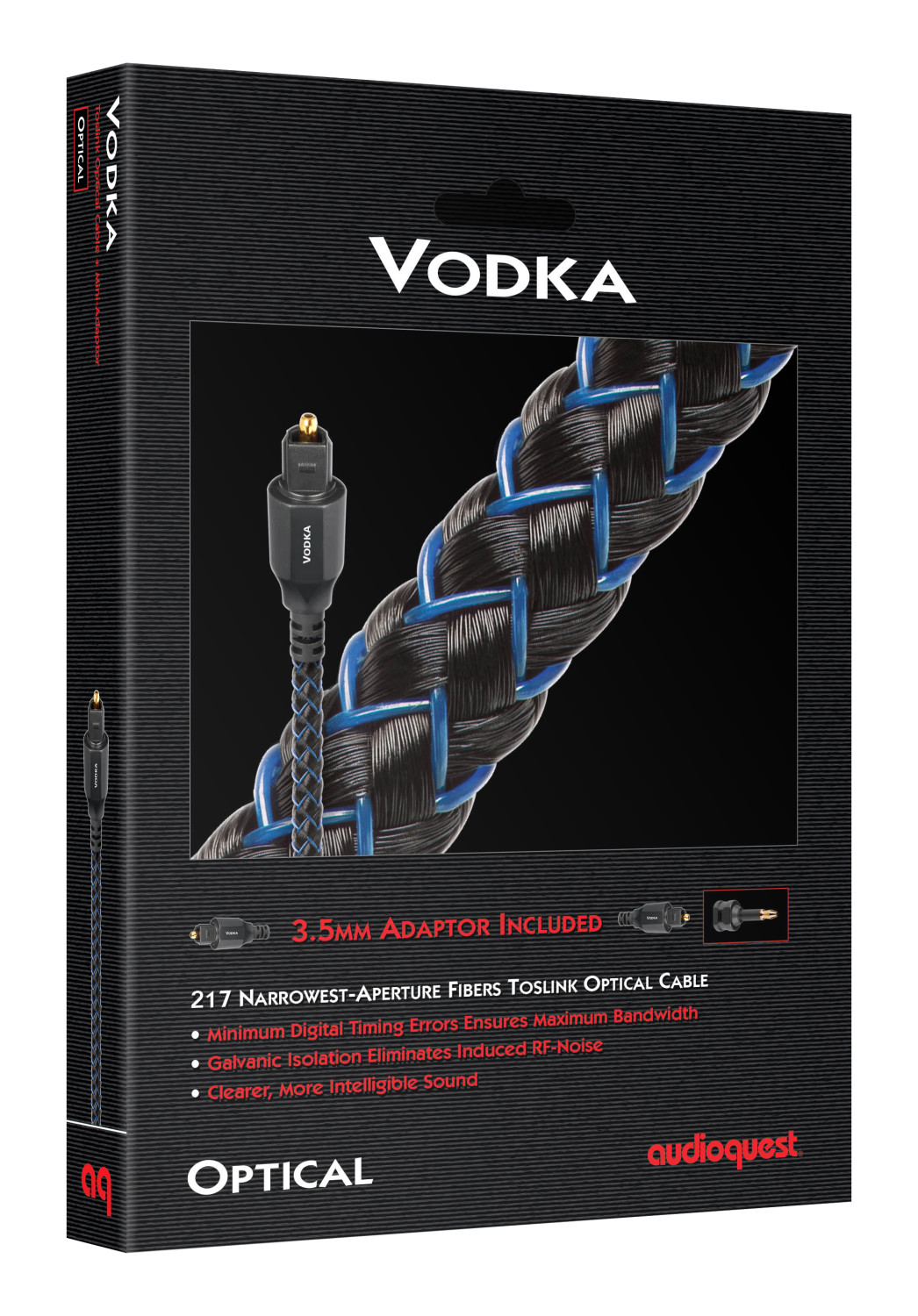 audioquest - RJ2 VODKA/1.5m《RJ2/VOD/1.5M》（オーディオ用LAN