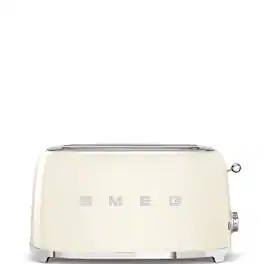 SMEG - TSF02 4-Slice Long Wide-Slot Toaster - Cream