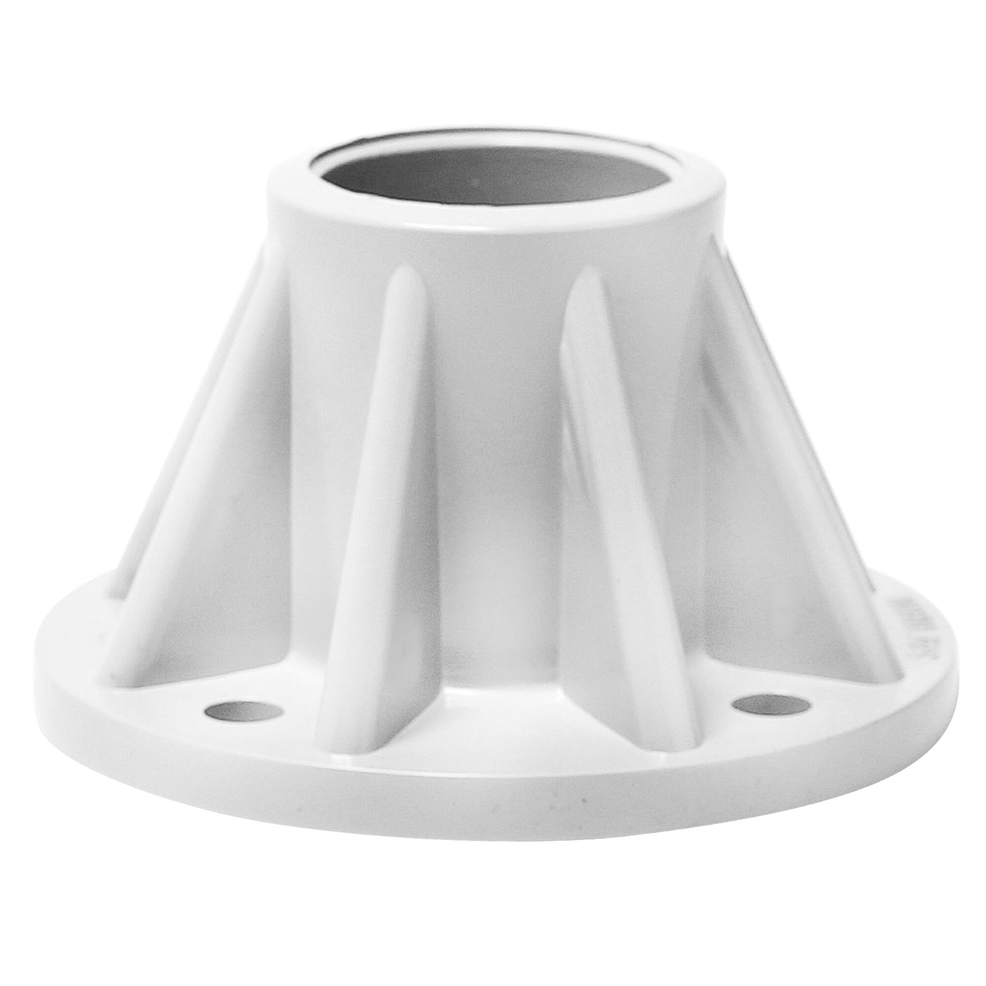 Saftron - 3 Inch Surface Mount for 1.9 Inch OD Swimming Pool Ladder or Rail - White price history on PriceWatchPro