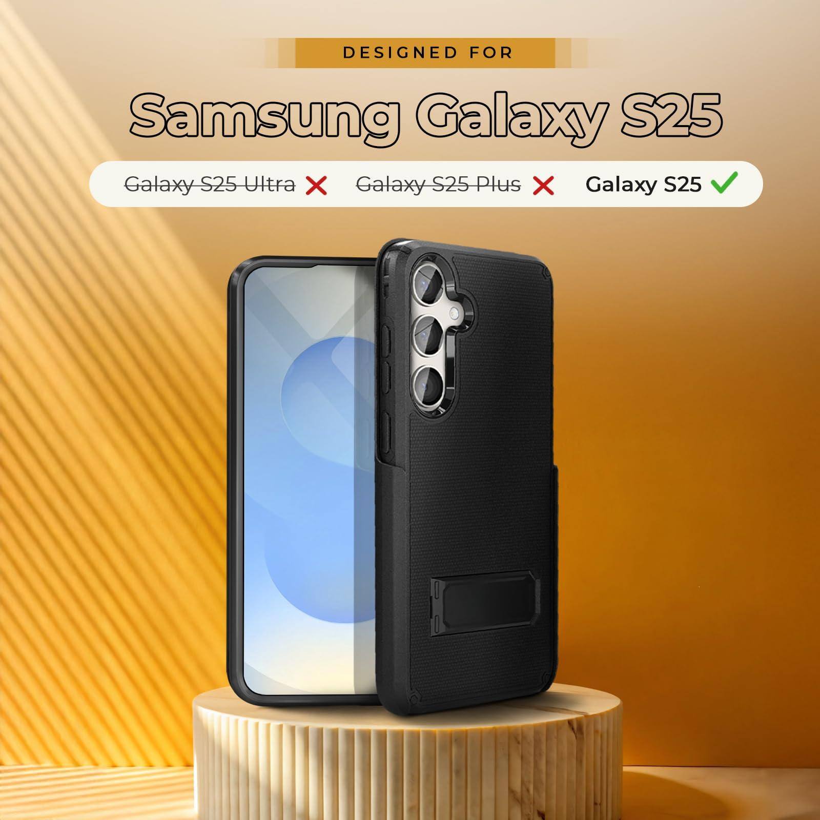 DESIGNED FOR  
Samsung Galaxy S25  
Galaxy S25 Ultra ❌  
Galaxy S25 Plus ❌  
Galaxy S25 ✅