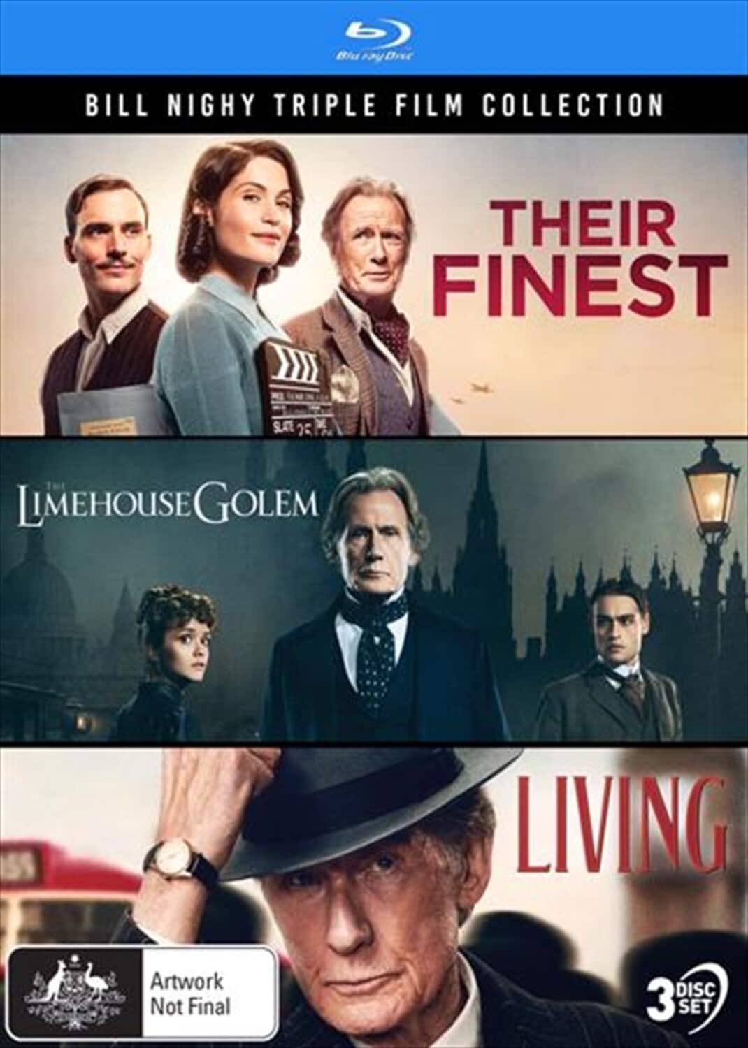 Bill Nighy Triple Film Collection  - BLU-RAY