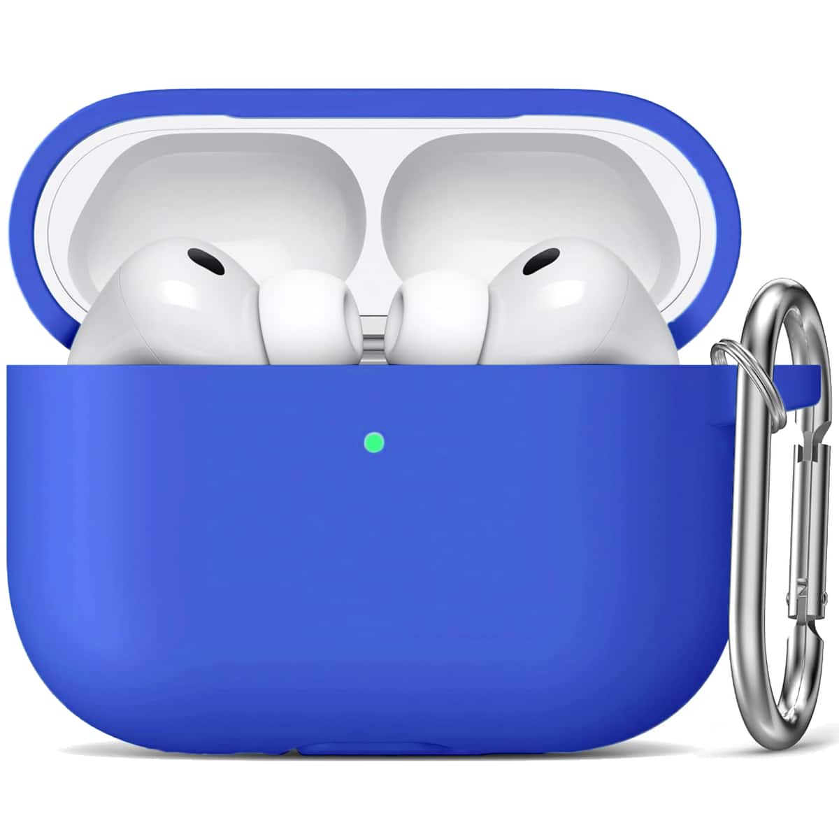 Front. Entronix - Entronix Case Compatible with AirPods Pro 3rd Gen - Soft-Touch Liquid Silicone - Aqua.