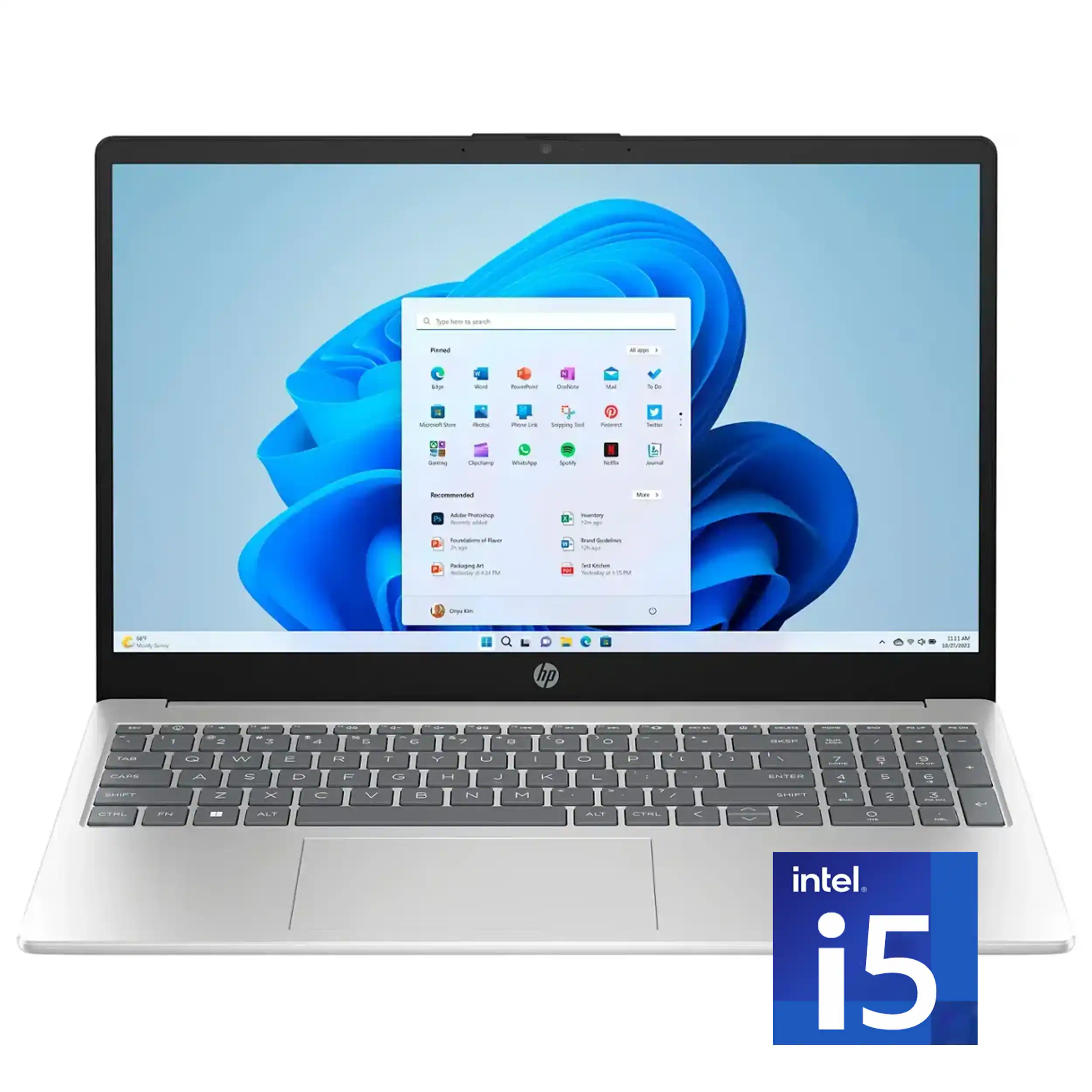 HP - Pavilion 15.6" HD Touchscreen Laptop, Intel i5-1235U, 32GB RAM, 1TB SSD, Win 11 Pro - Silver