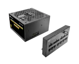 Thermaltake - Dockpower FI 1000W ATX 3.1 Full Modular 80+ Gold Power Supply