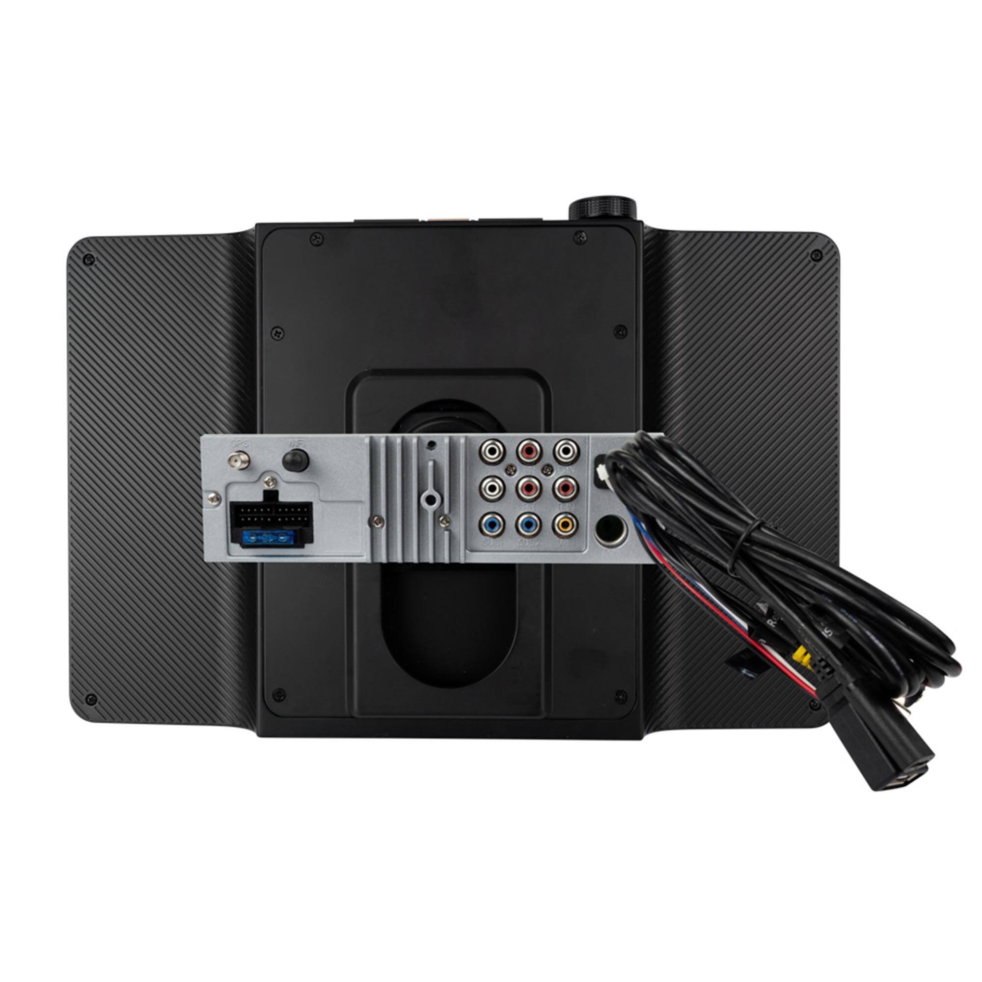 Alt View 2. Jensen - Jensen CAR12TC 12" Wireless CPAA Multimedia Receiver with Top Controls - Black/Gray.
