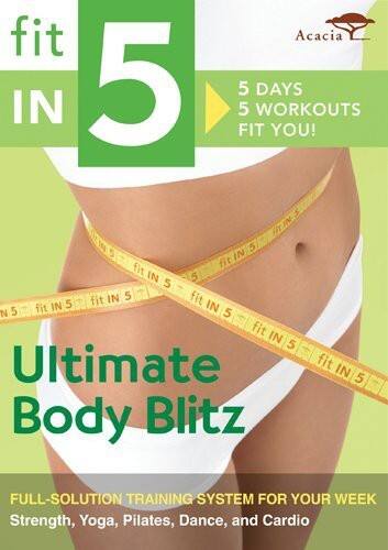 Front. Fit in 5: Ultimate Body Blitz   - DVD.