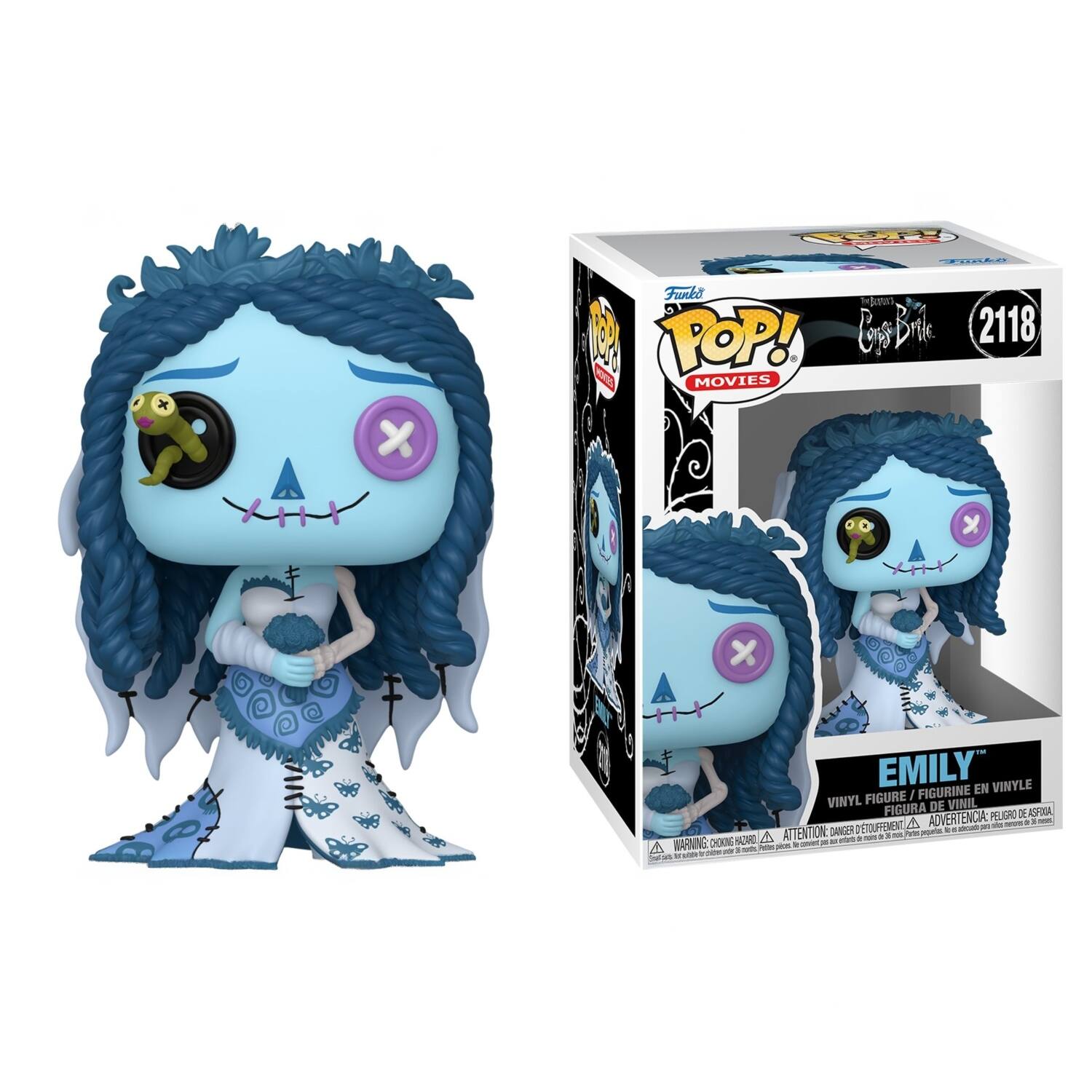 YOP!
X
X
Funko Funko POP! Book 2118 MOVIES
x
EMILY VINYL FIGURE / FIGURINE EN VINYLE / FIGURA DE VINIL
PELIGRO DE ASFIXIA, TOUFFEMENT, 4 ADVERTENCIA: REBOMAD triam 3 on mais, Dries pepertas. HAZARD, antrited i A SUMPAN CHOKING plax. it convent 10 - mode, Pater, If cafe chiten as