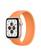 Front. Apple - Watch Solo Loop 45mm - Size 10 - Orange.