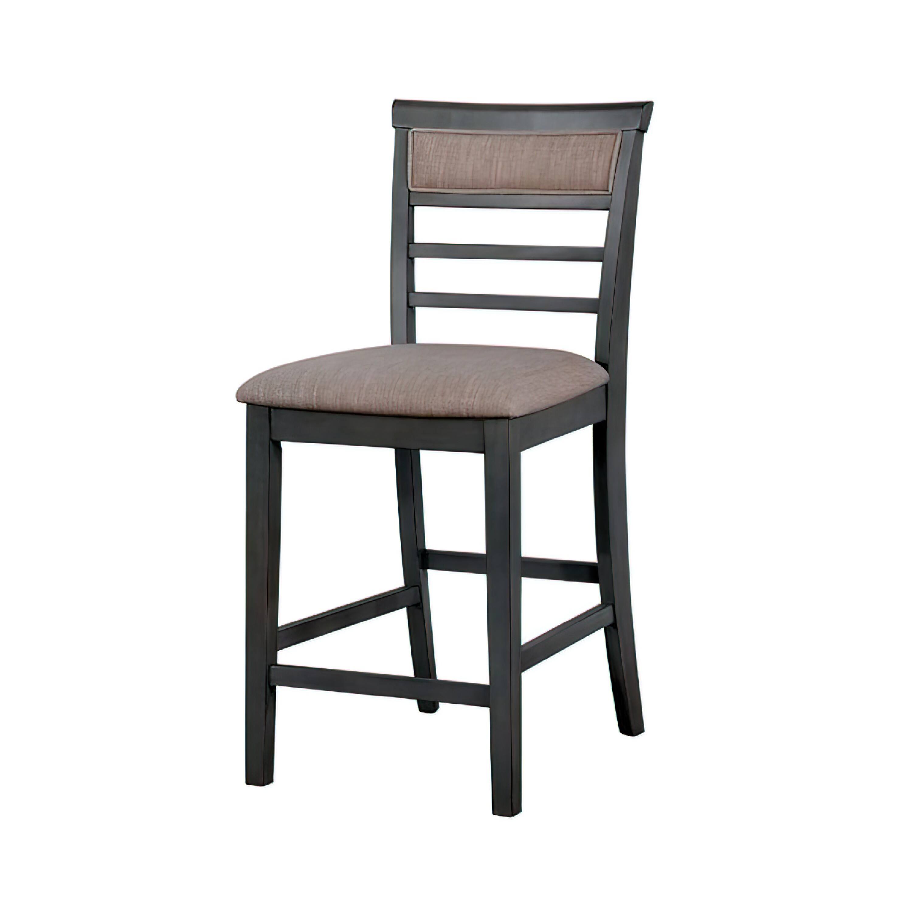 Alt View 1. Manhattan Lane - 7 Piece Wooden Counter Height Table Set, Brown - Brown.