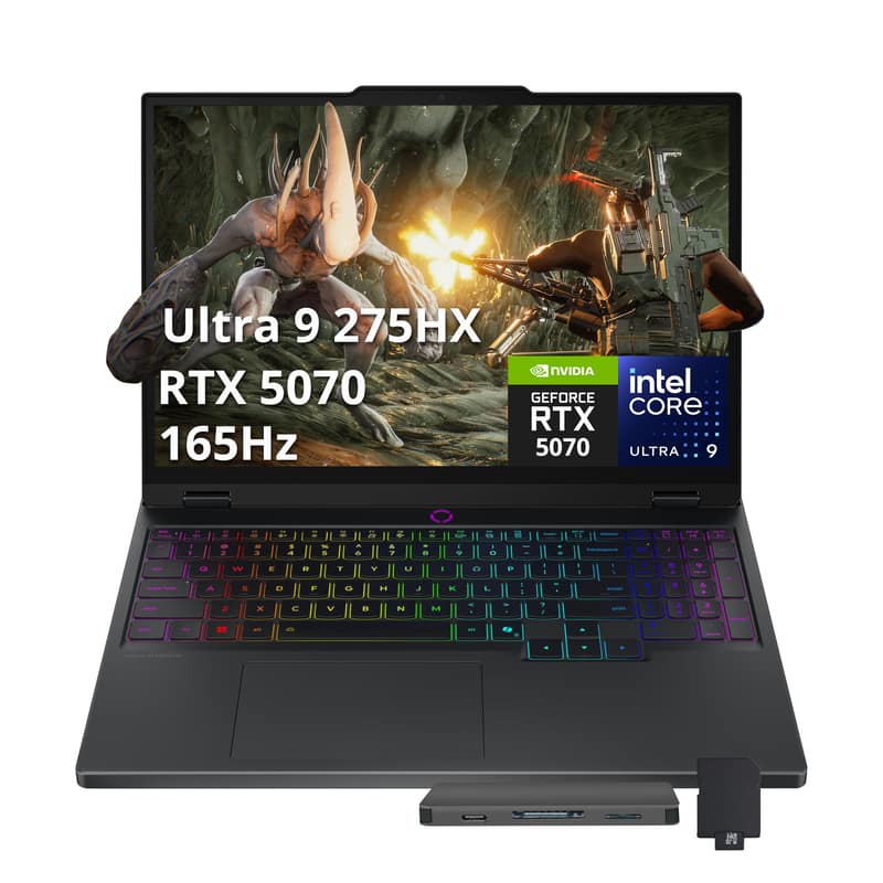 Ultra 9 275HX  
NVIDIA RTX 5070  
Intel Core  
165Hz  
5070  
Ultra 9
