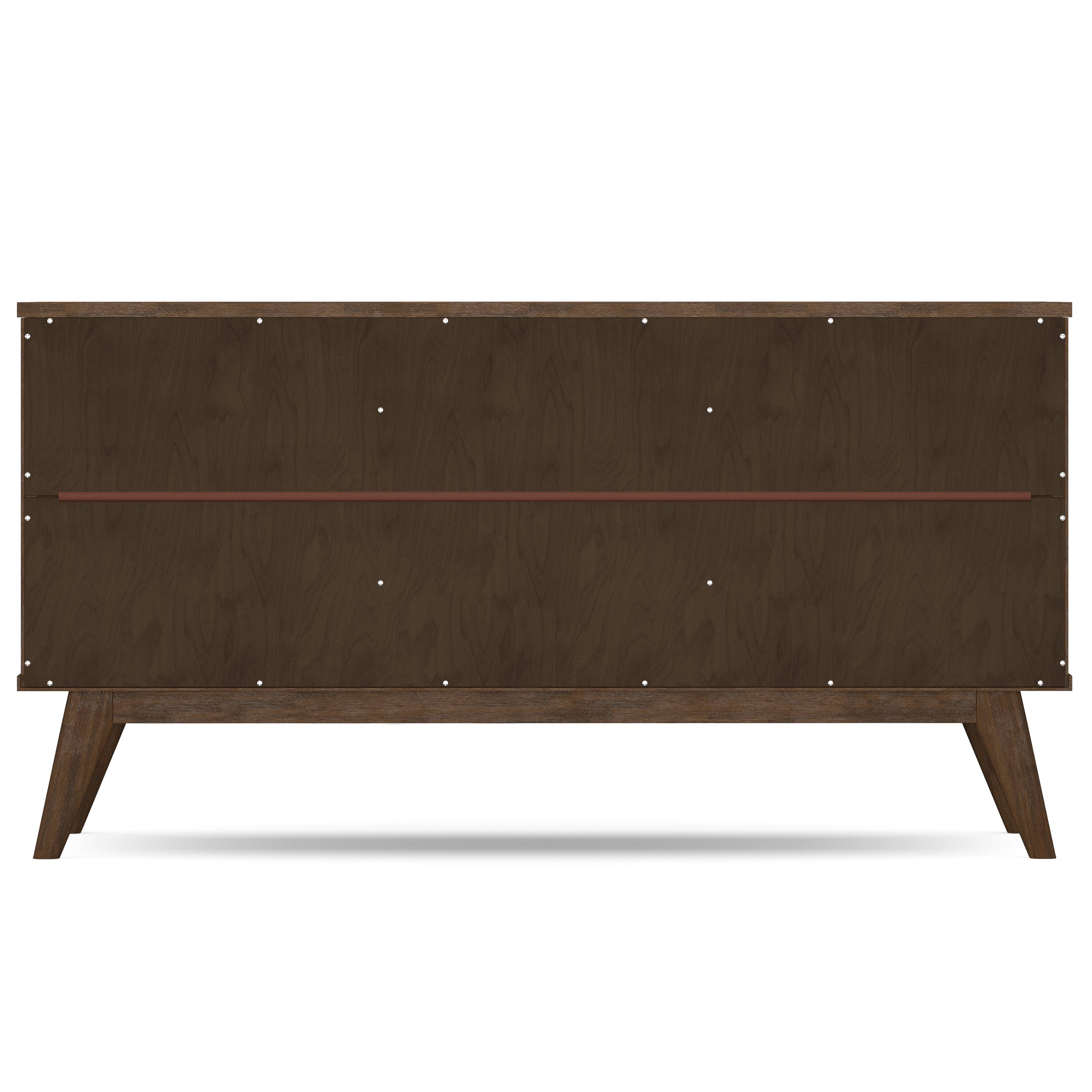 Alt View 5. Simpli Home - Simpli Home Clarkson 60 inch Wide Solid Acacia Wood Sideboard with Wine Storage in Rustic Natural Aged Brown - Rustic Natural Aged Brown.