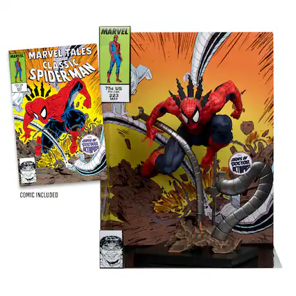 Marvel Tales of Classic Spider-Man 74-75c comic included.