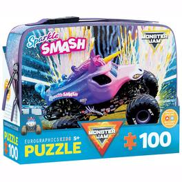 Eurographics - Monster Jam: 100pc Puzzle & Lunch Box - Sparkle Smash