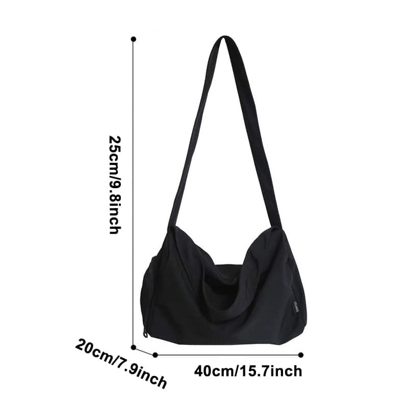 新品未使用 everyone nylon big shoulder bag everyone nylon big shoulder bag (BLACK)