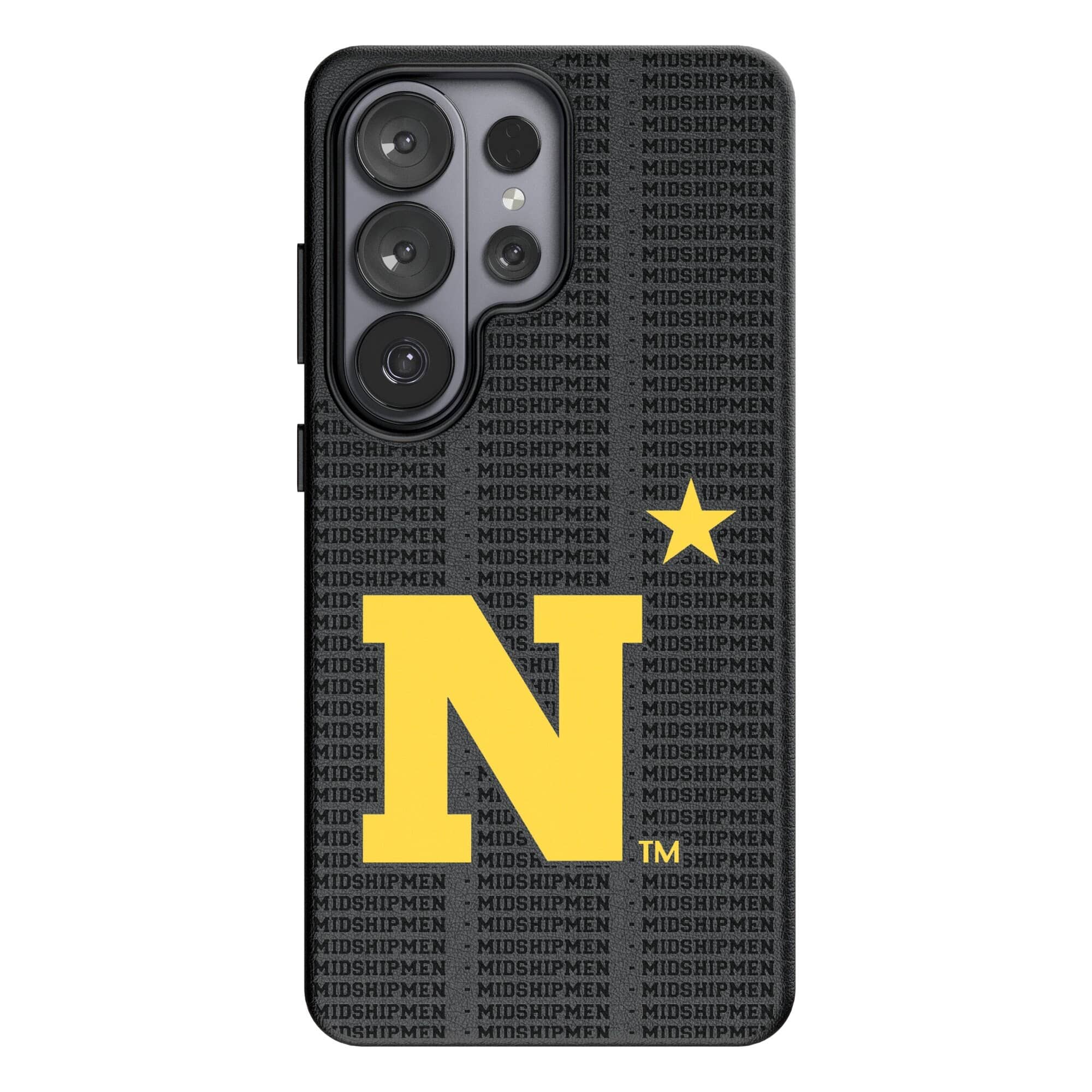 Keyscaper - NCAA - Navy Midshipmen Text Backdrop Galaxy Magnetic Bump Case - S26 - Black price history on PriceWatchPro
