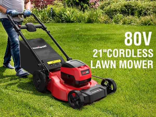 80V 21" CORDLESS LAWN MOWER