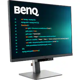 BenQ - Refurbished Excellent - RD280U 28.2" UHD 4K+ HDR Programming Monitor 60Hz 5ms 3:2 IPS Panel, Height, Tilt and Swivel, HDMI, DisplayPort & USB-C - Gray