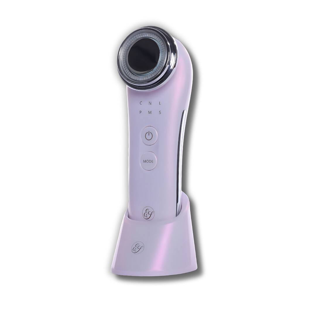 Evenskyn - Eclipse Microcurrent Facial Device for Deep Pore Cleaning, Lifting, Firming, and Collagen Stimulation - Pink