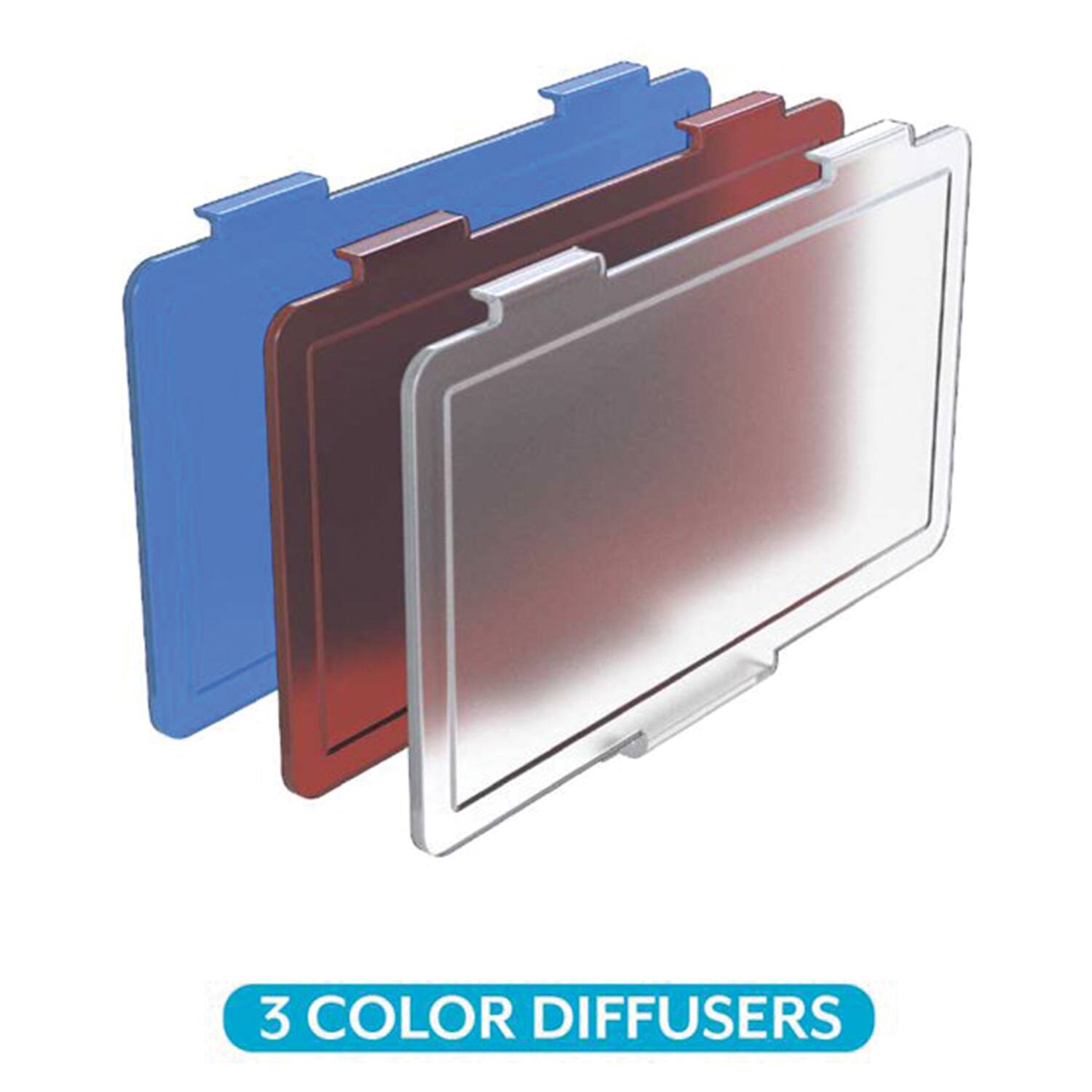 3 COLOR DIFFUSERS