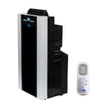 Whynter - ARC-14S 14,000 (9,500 BTU SACC) BTU Dual Hose Cooling Portable Air Conditioner up to 500 sq ft in - Platinum/Black
