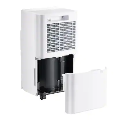 Front. HOMLUX - 30 Pints Dehumidifier for Home and Basement Smart Humidity Low Noise for Room.