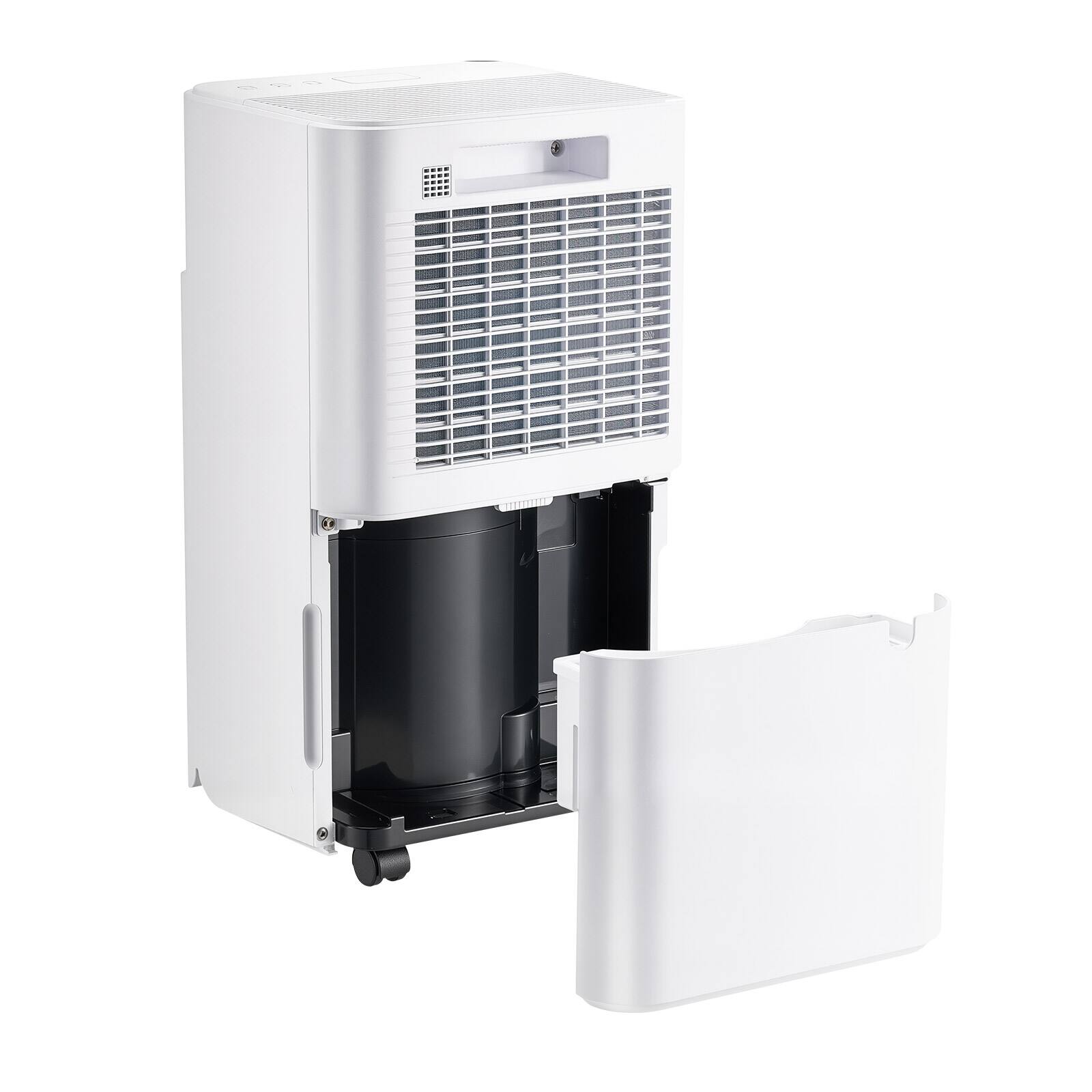 Front. HOMLUX - 30 Pints Dehumidifier for Home and Basement Smart Humidity Low Noise for Room.