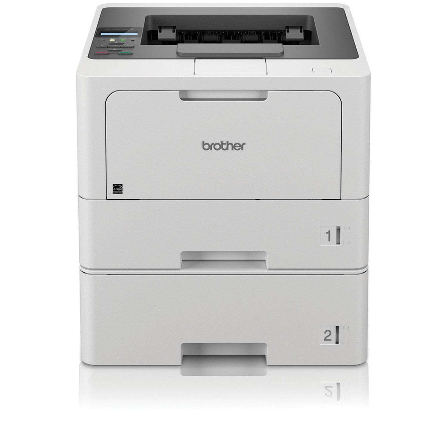 Alt View 1. Brother - HL-L5210DWT Business Monochrome Laser Printer with Dual Paper Trays - Gray.