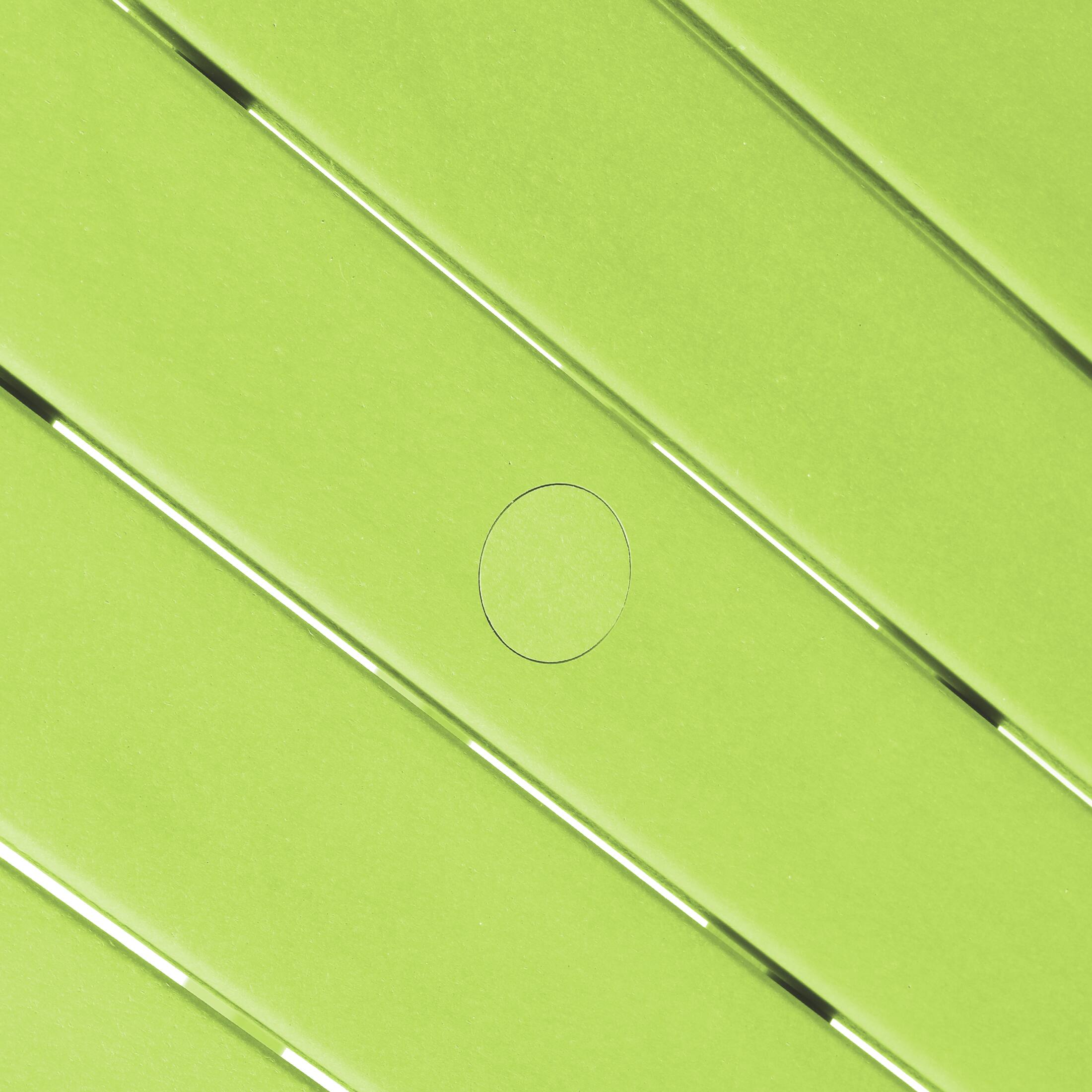 Alt View 4. WestinTrends - WestinTrends Malibu Low Outdoor HDPE Square Patio Coffee Table - Lime.