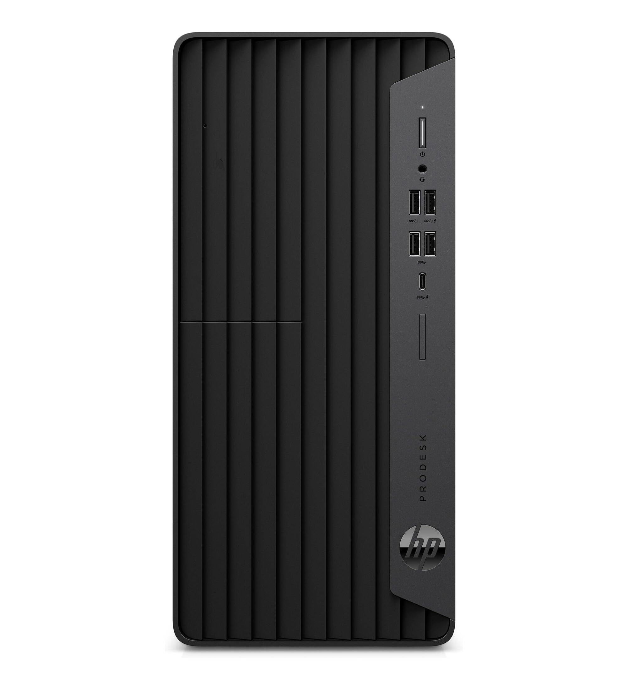 Alt View 3. HP - HP 600 G6 Tower Core i7-10700 2.9GHz, 32GB, 512GB SSD, Windows 11 Pro - Black.