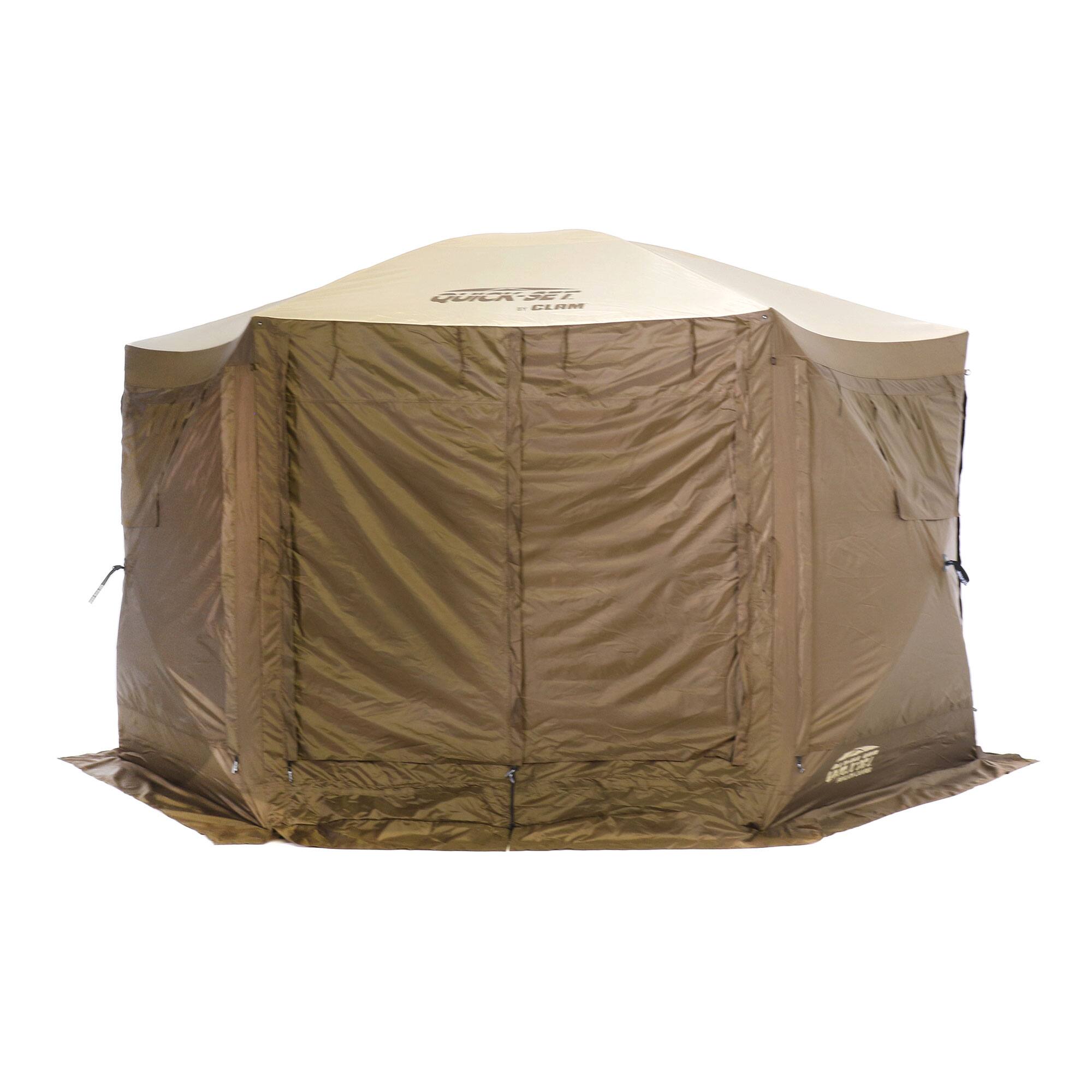 The text on the image reads:

"QUICK-SET
TENT
G22"