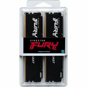Kingston FURY Beast RAM Module For Motherboard 32 GB (2 x 16GB Kingston FURY Beast RAM Module For Motherboard 32 GB (2 x 16GB