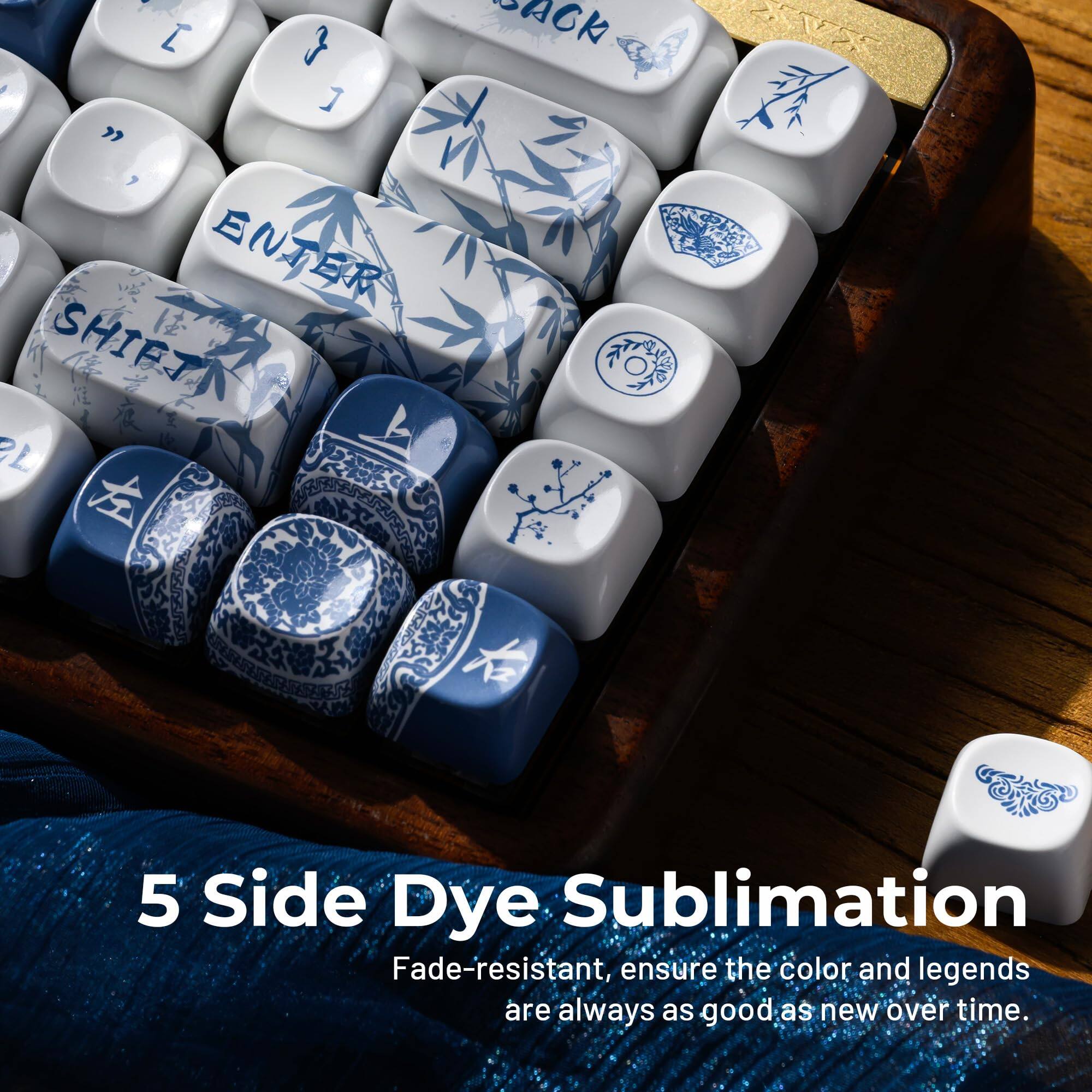 5 Side Dye Sublimation  
Fade-resistant, ensure the color and legends are always as good as new over time.