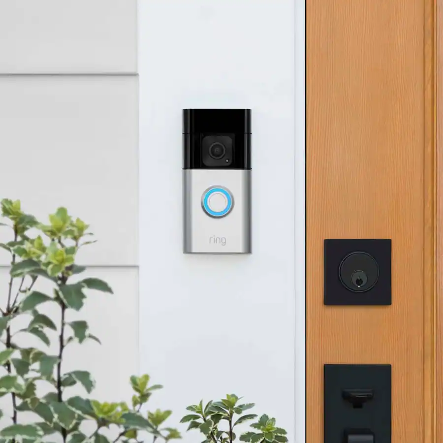 Video Doorbell Amazon Security Camera Ring Outdoor Camera Pro Plug