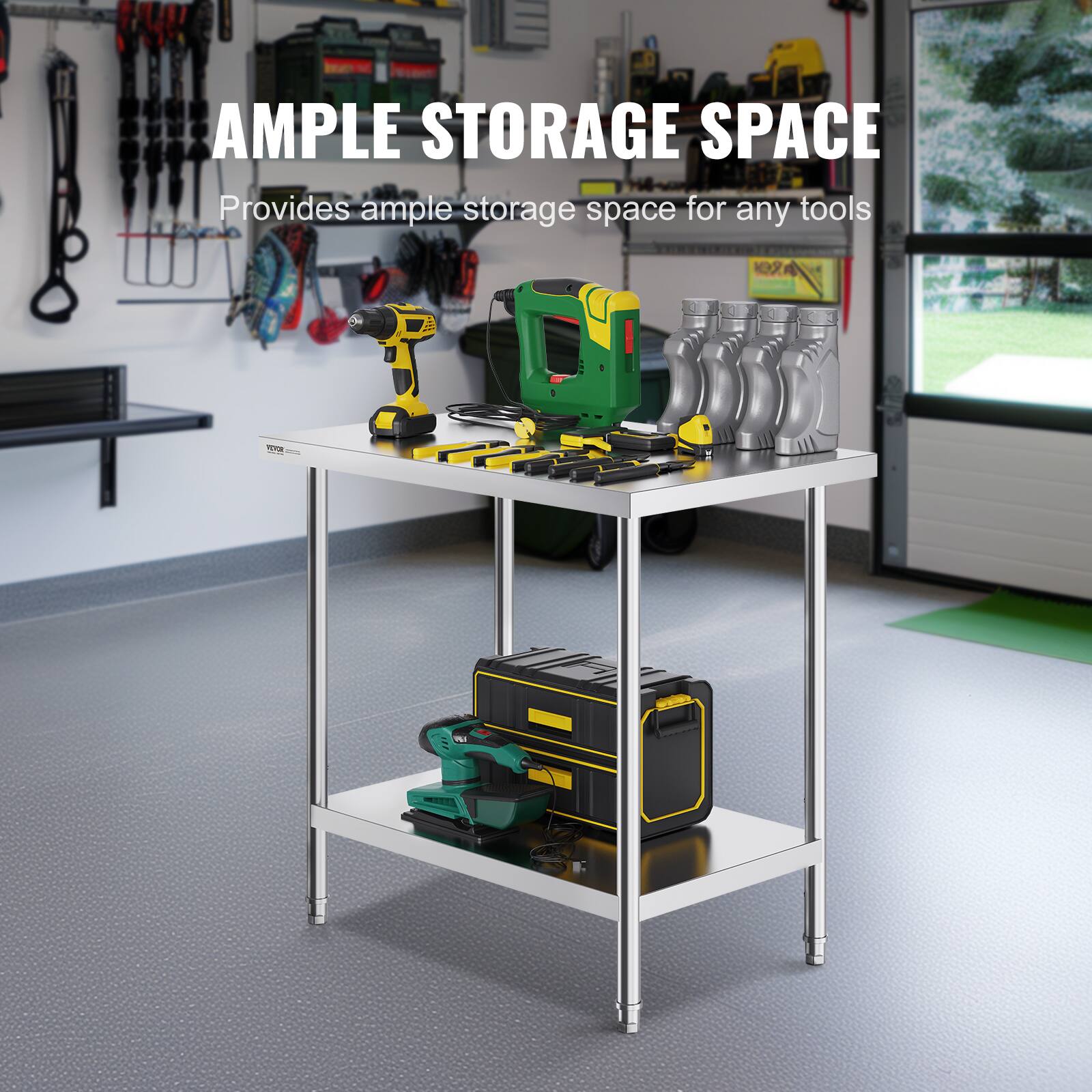 AMPLE STORAGE SPACE - Provides ample storage space for any tools - T