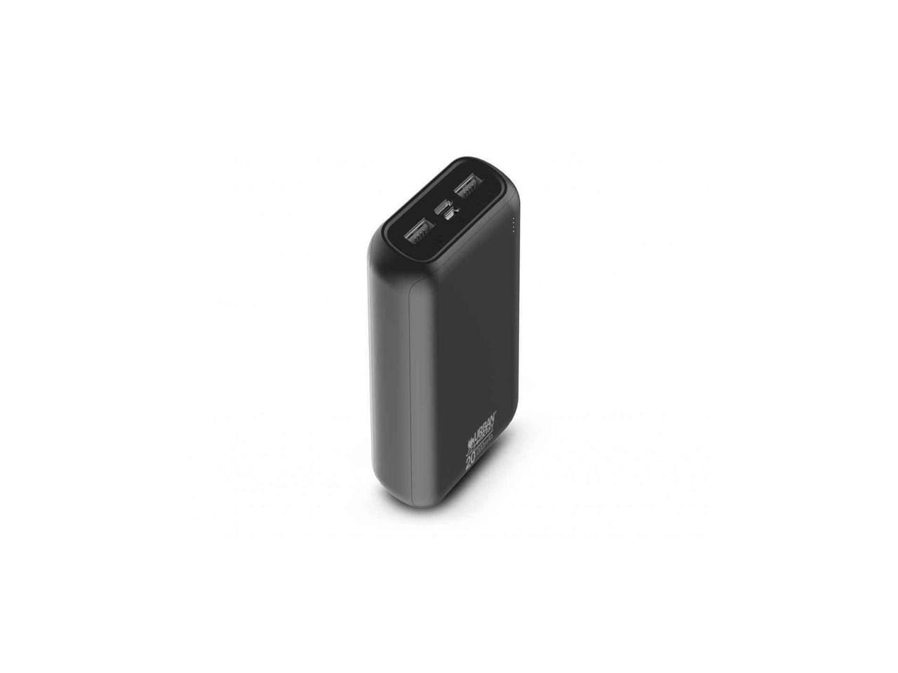 Alt View 7. Urban Factory - Urban Factory JUICEE Max: 20.000 mAh Compact Battery UPB20UF - Black.