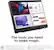 Alt View 4. Lenovo - Flex 5i Chromebook Plus Laptop with Gemini -14" FHD+ Touchscreen - Intel Core i3 - 8GB RAM - 256GB SSD - Chrome OS - Storm Grey.