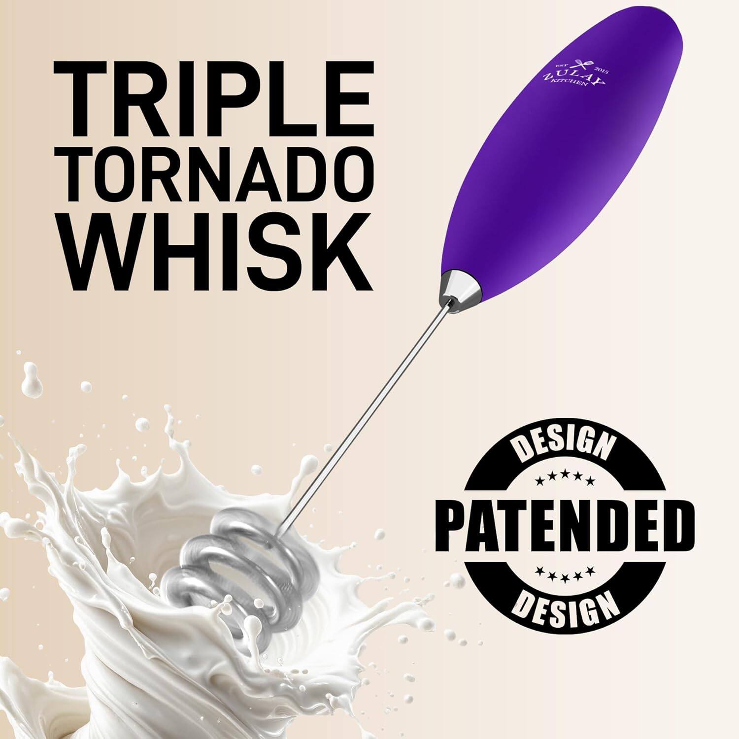TRIPLE TORNADO WHISK

DESIGN PATENTED DESIGN