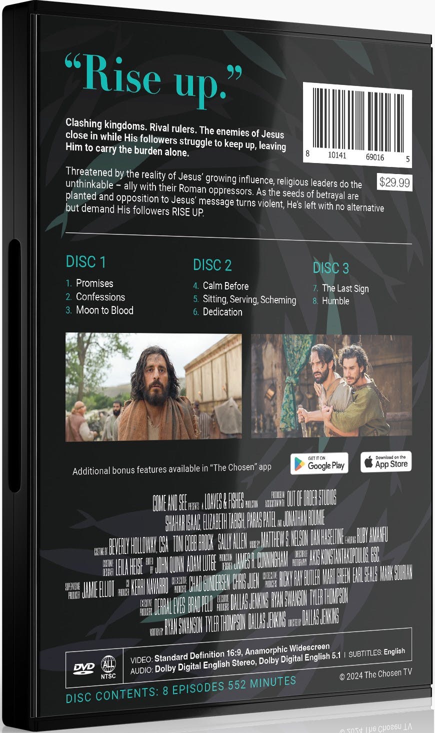 Back. The Chosen: Season 4 [DVD].