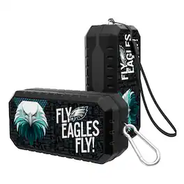 Keyscaper - Philadelphia Eagles Water Resistant Bluetooth Speaker - Black