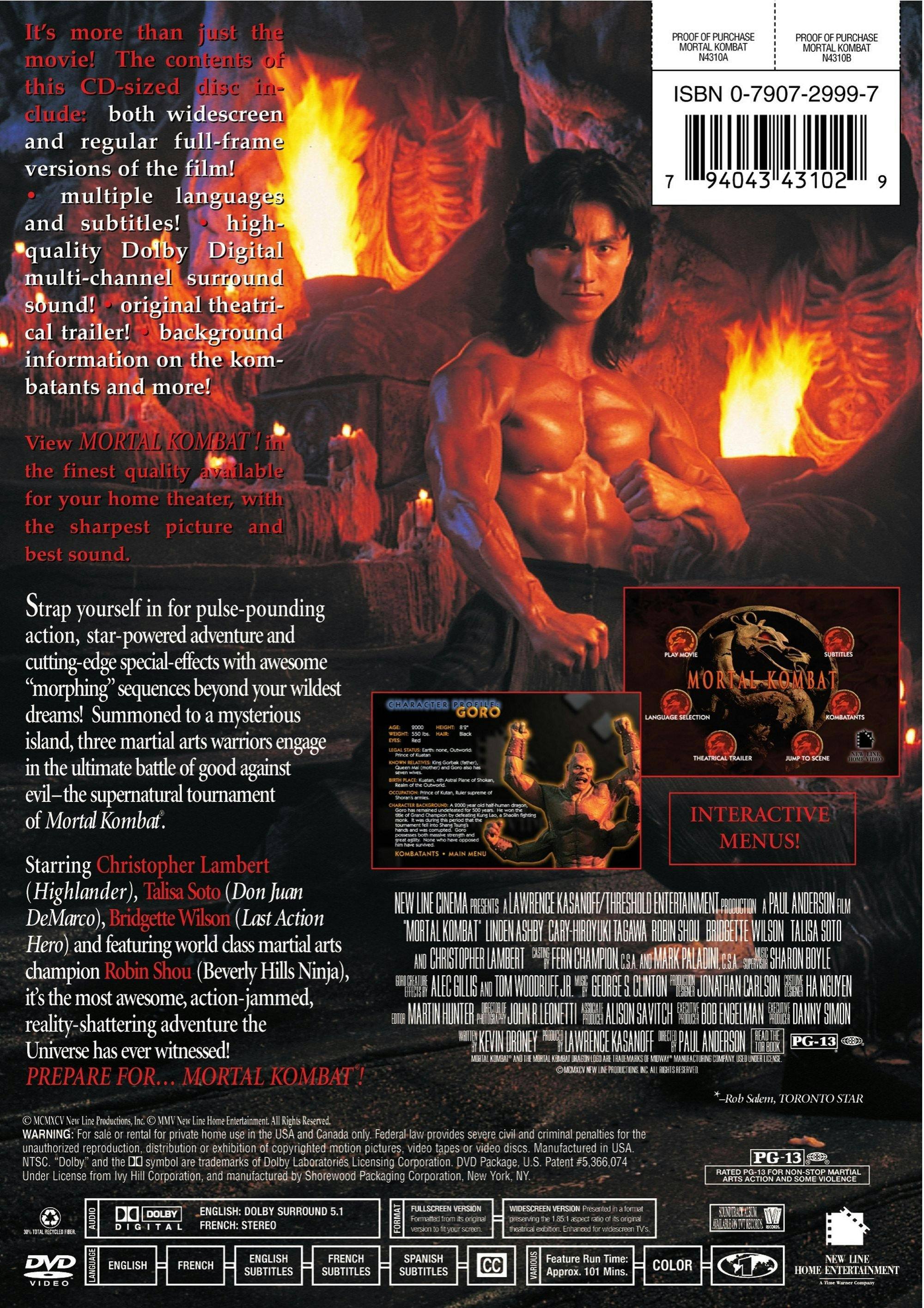 Angle. Mortal Kombat [DVD].