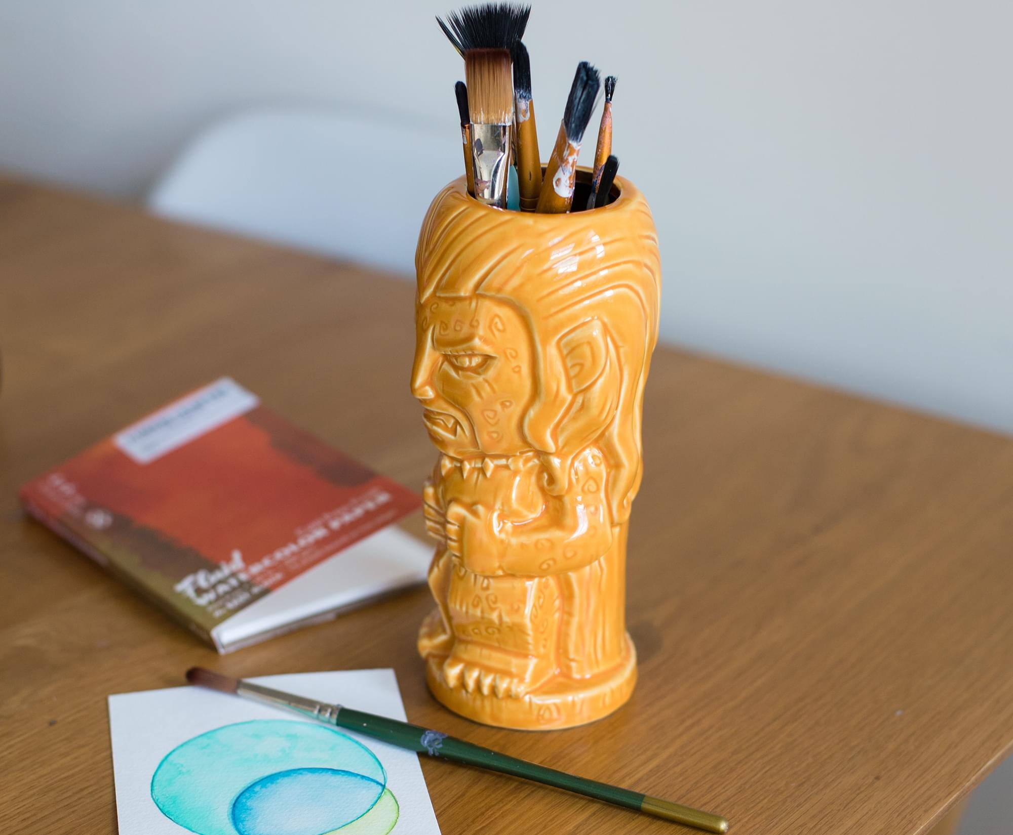 Alt View 3. DC Comics - Geeki Tikis DC Comics Cheetah Ceramic Mug | Holds 16 Ounces - Yellow.