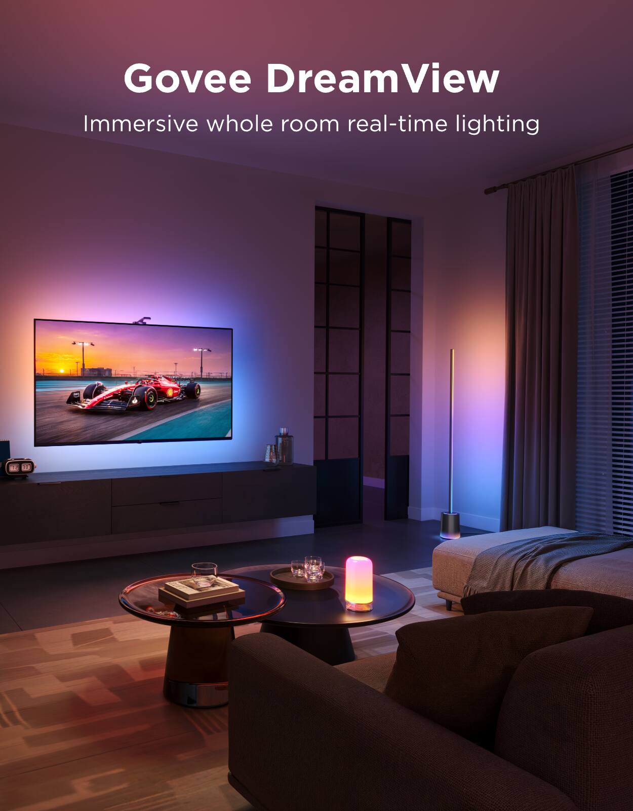 Govee DreamView  
Immersive whole room real-time lighting