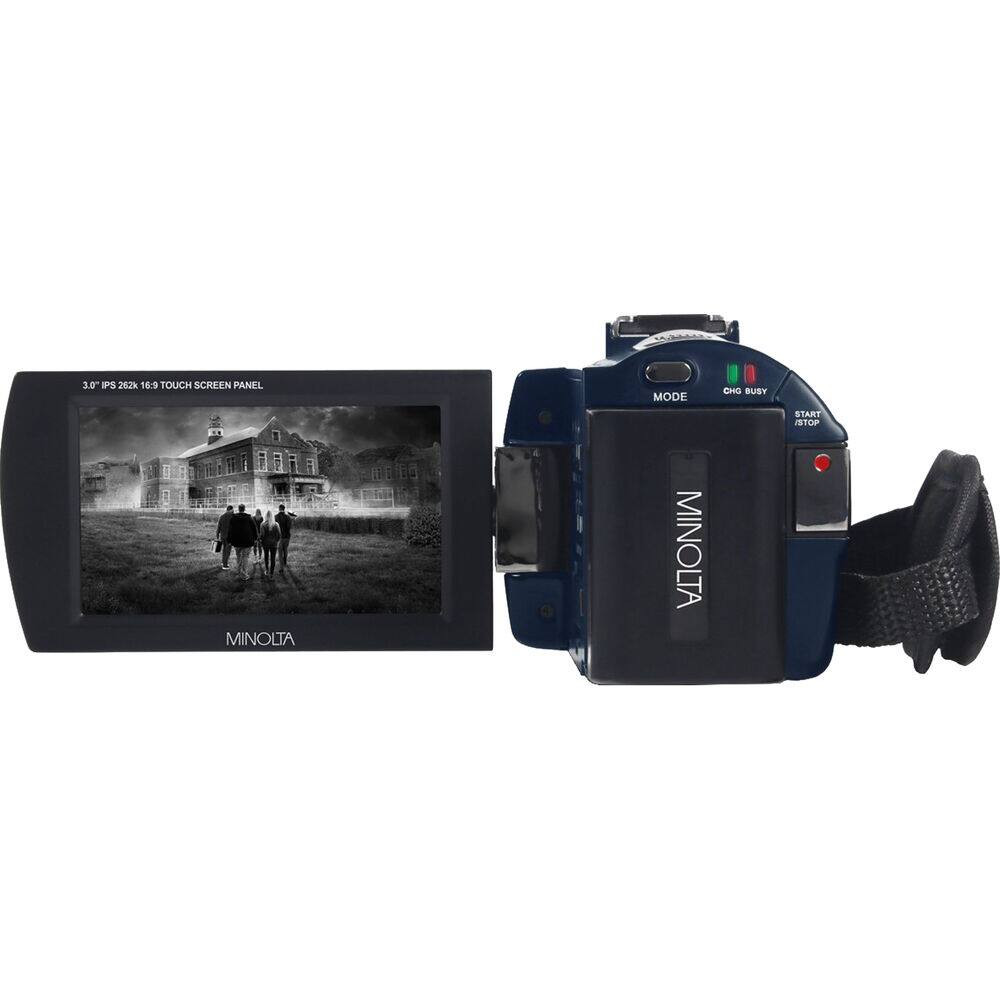 3.0" IPS 262k 16:9 TOUCH SCREEN PANEL  
MODE CHG BUSY START/STOP  
MINOLTA