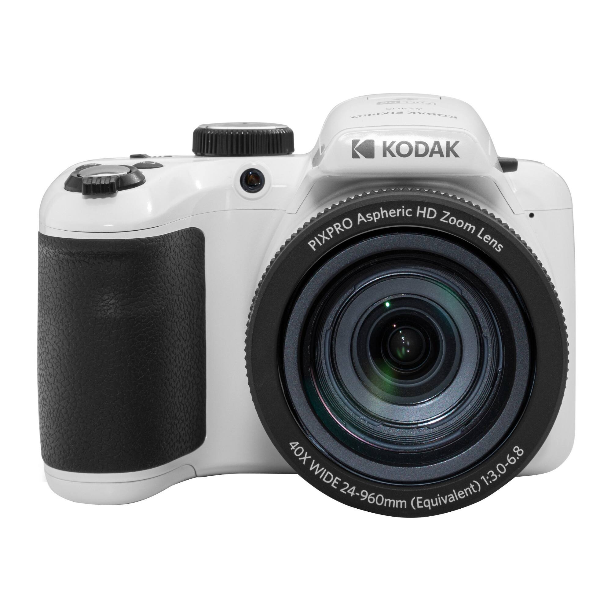 MIHARU 液晶カメラ　ホワイト Kodak PIXPRO AZ405 16MP Astro Zoom Digital Camera (White) Bundle