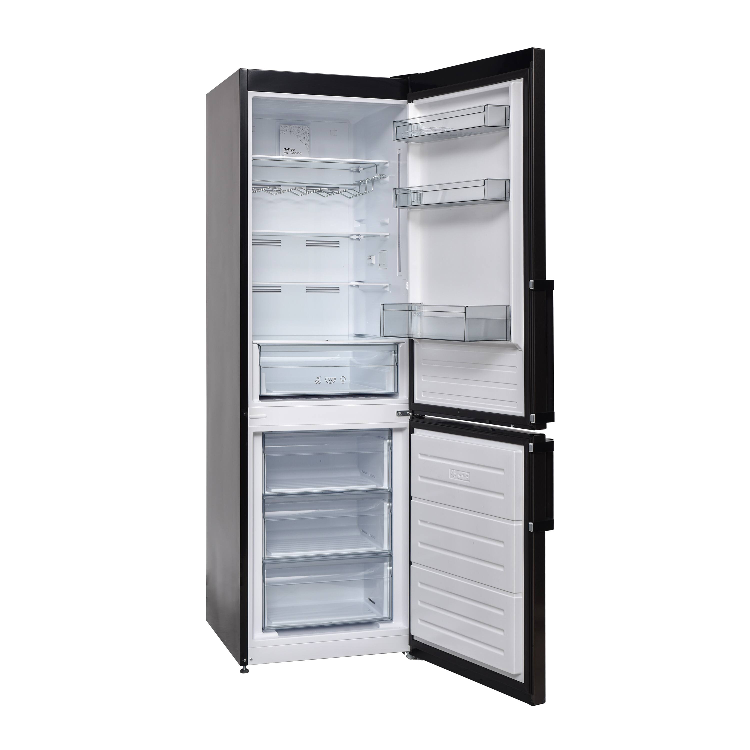 Alt View 4. Conserv - Conserv 12 Cu. Ft. Garage Ready Bottom-Freezer Refrigerator No Frost Wine Rack ENERGY STAR 110 V - Titanium.