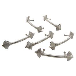 TX USA Corporation - 3.75 In Metal Drawer Handle Pull Set of 6 - Nickel