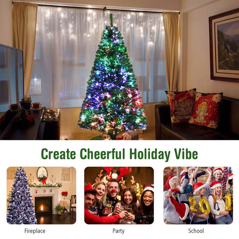 Create Cheerful Holiday Vibe

Fireplace

Party

School