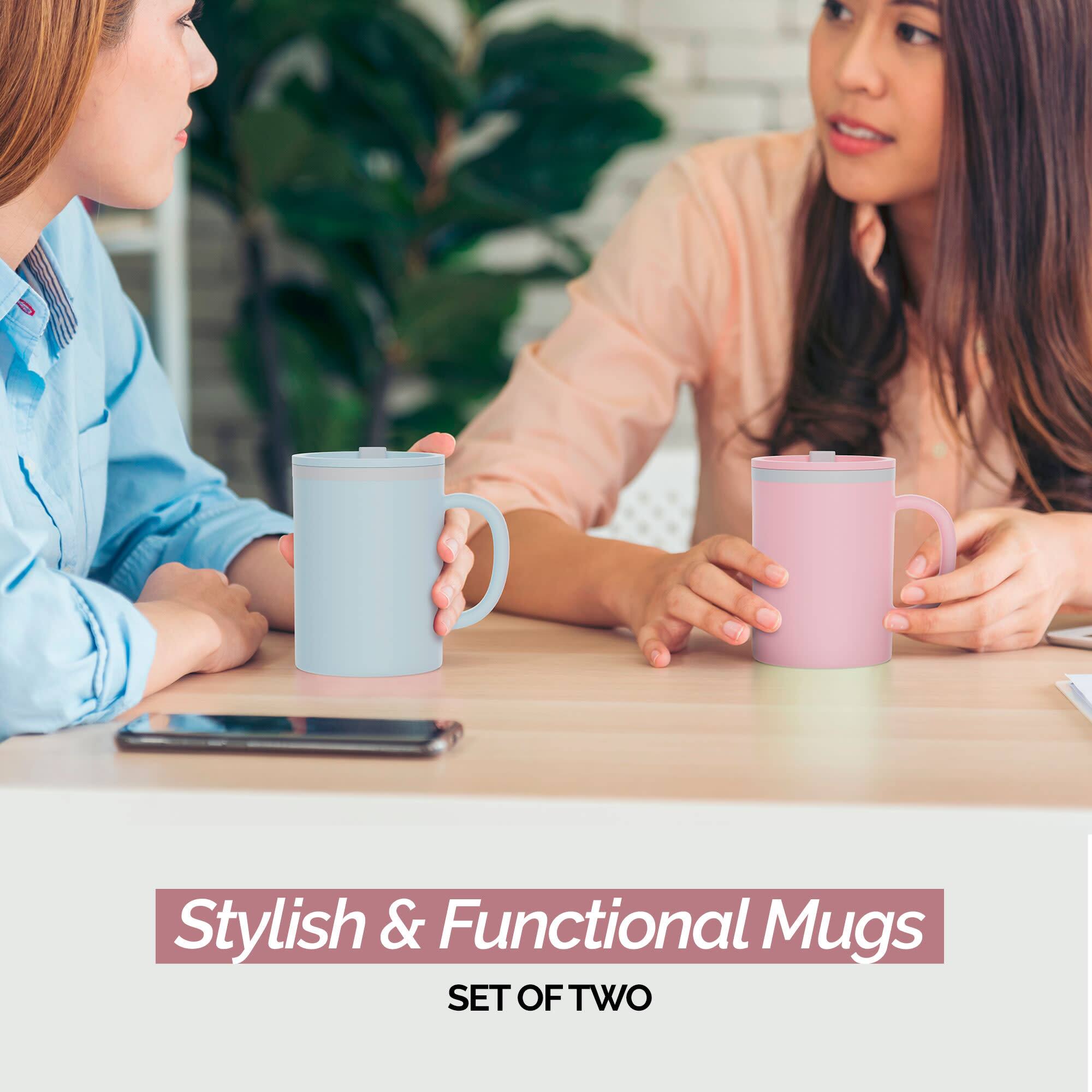 Stylish & Functional Mugs  
SET OF TWO