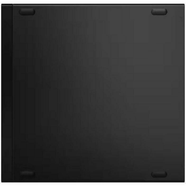 Alt View 3. Lenovo - Lenovo ThinkCentre M70q Gen 5 12TD001PUS Desktop Computer - Intel Core i5 14th Gen i5-14400T - 32 GB - 512 GB SSD - Tiny - Black.